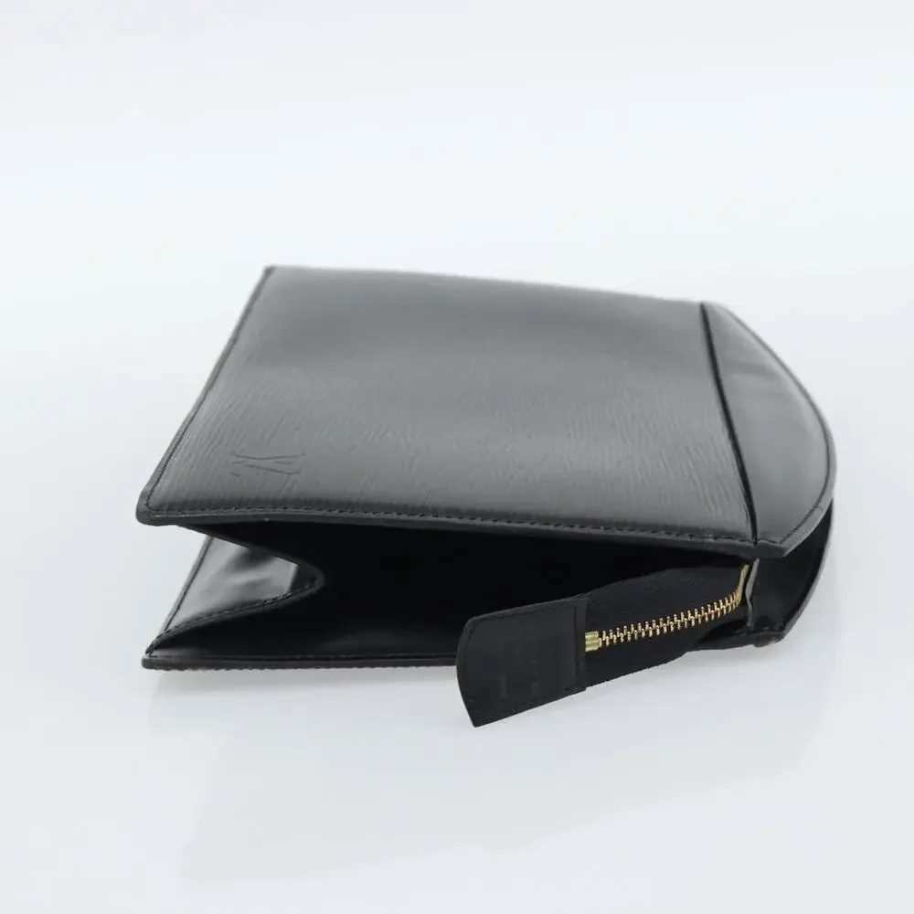 Louis Vuitton Epi Trousse Crete Pouch Black